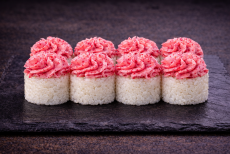 Ролл лава с крабом - Доставка суши, роллов, пиццы в Новосибирске