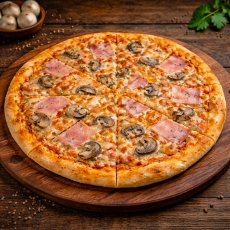 Пицца ветчина грибы - Доставка суши, роллов, пиццы в Новосибирске