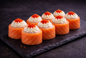 Ролл филадельфия де люкс - Доставка суши, роллов, пиццы в Новосибирске