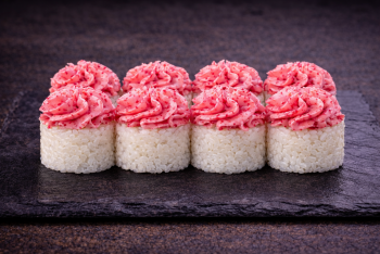 Ролл лава с крабом - Доставка суши, роллов, пиццы в Новосибирске